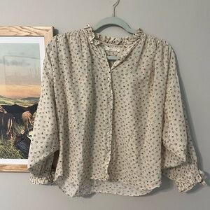 Dôen Rose Top in Cream Blanc